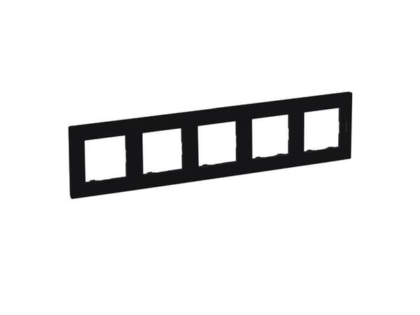 Legrand Niloe Step - 5x runko - musta 863595
