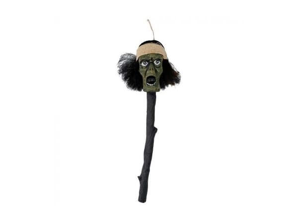 Voodoo skrumpehoved scepter