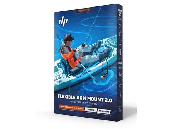 Deeper Flex Arm 2.0, Radar, Active-hållare, Båt, Svart