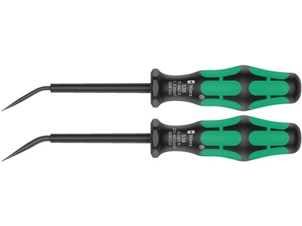 Wera 05008100001, 2 stykker, Sort, Grønn