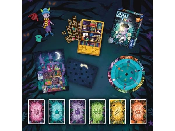 Kosmos EXIT - Lasten peli Spooky puzzle hauskaa
