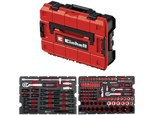 Einhell E-CASE verktygssats för bil 121 delar