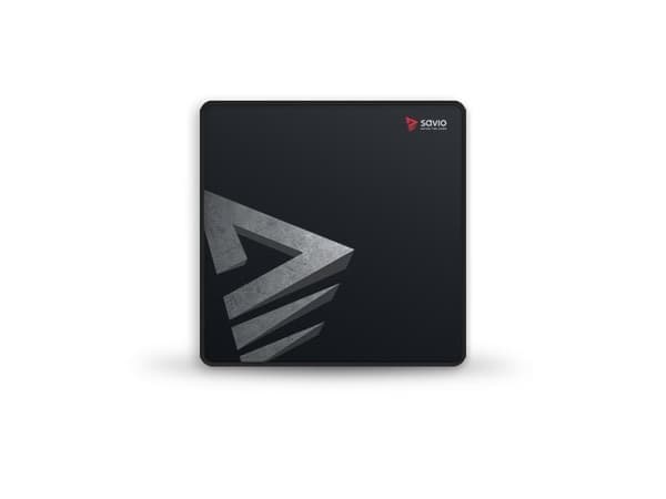 Savio Precision Control S, Sort, Bilde, Gummi, Antiskliunderlag, Musematte til gaming