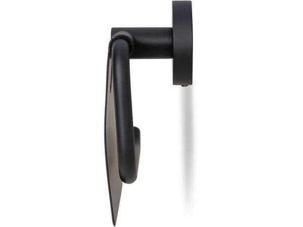 BLUE LABEL Toiletrulleholder med låg - sort