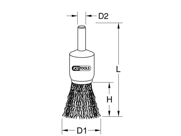 KS Tools Hiomaharja 340.0021 1 kpl