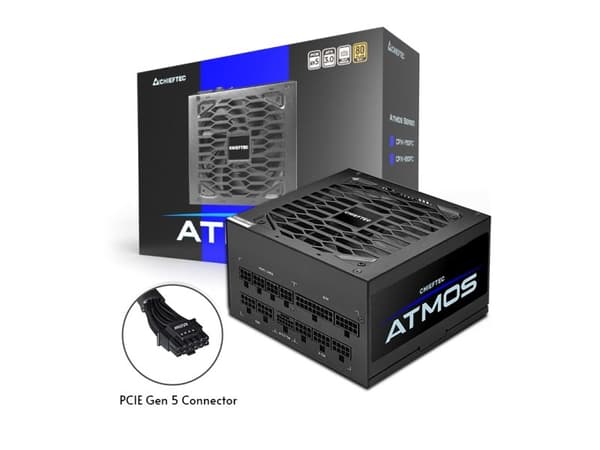 Chieftec Virtalähde 750 Watt ATX** ATMOS Series - PC/Server virtalähde