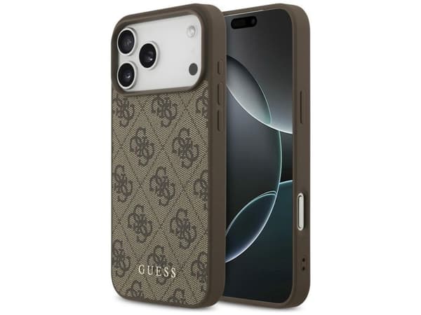 Guess 4G Classic Case for iPhone 17 Pro Max / 18 Pro Max - Brown