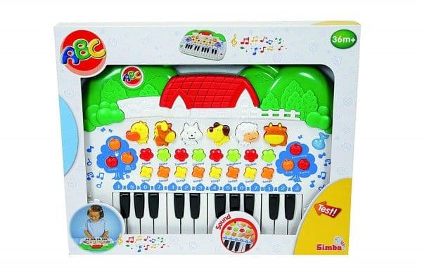 Simba ABC djur-keyboardinstrument