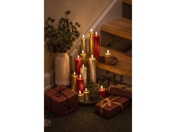 Sirius Sille Mini Block Vaaleanpunainen - K 6,5 cm - 2 kpl