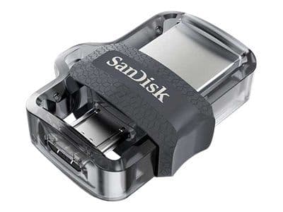 SanDisk Ultra Dual - USB-minne - 32 GB - USB 3.0 / micro USB