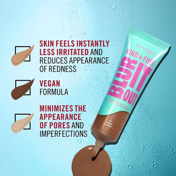 Kind & Free Blur It Out Mattifying foundation #150 Rose Vanilla 30 ml