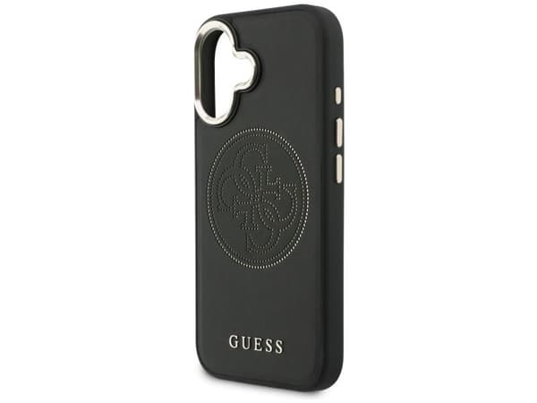 Guess perforert 4G MagSafe-etui til iPhone 17 - svart