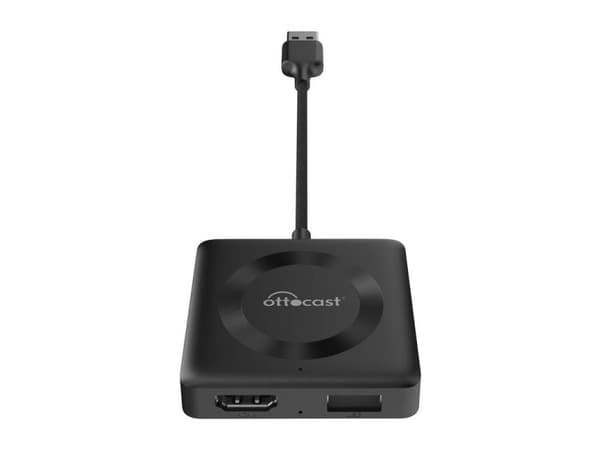 Wireless Carplay / Android Auto Adapter Ottocast Car TV Mate Max for Apple iPhone / Android Series, Black CA361-C4