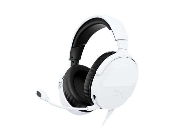 HyperX Cloud Stinger 3 gamingheadset för PlayStation, 275 g, Vit