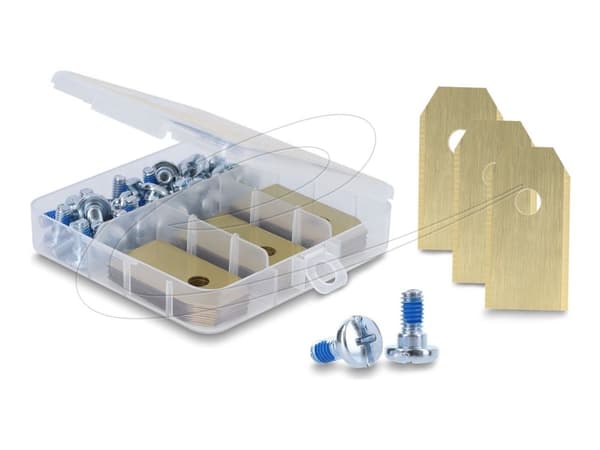 Delock - Robotgräsklipparblad kit - för gräs - 30 delar