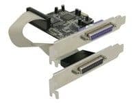 Delock PCI Express-kort 2 x Parallell - Parallelladapter - PCIe - parallell - 2 porter