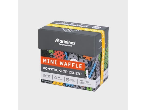 Marioinex Klocki Mini Waffle Constructor Expert 301 el.
