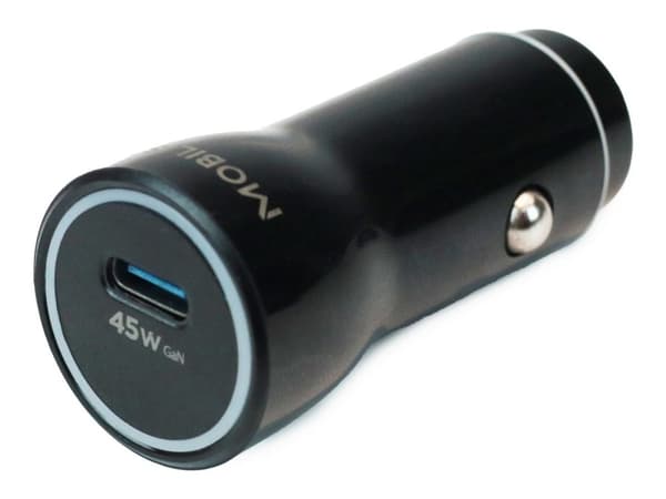 Mobilis - Bilstrømadapter - universal - 45 watt - 3 A (USB-C) - svart