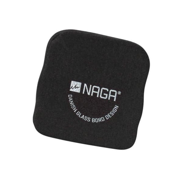 Tavelsvamp Naga, magnetisk, svart