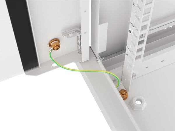 Lanberg - Rack skåp - väggmontering - grå, RAL 7035 - 12U - 19"