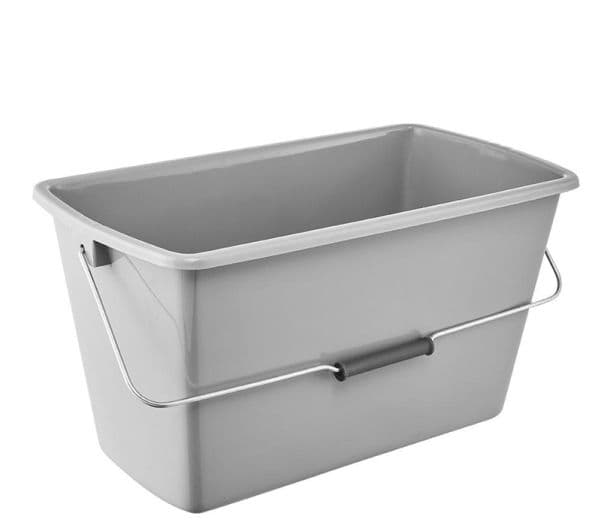 Keeeper bøtte Bent rektangulær 13 l Nordic Grey 1010...