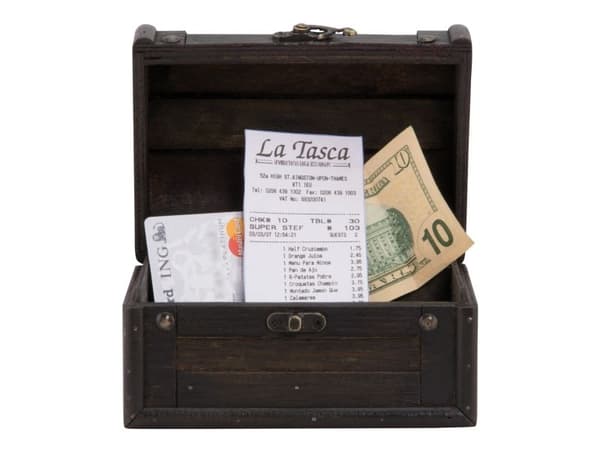 Securit® Treasure Box för räkning