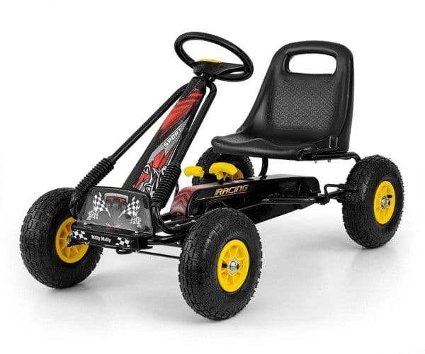 Milly Mally Pedal go-kart Thor Black