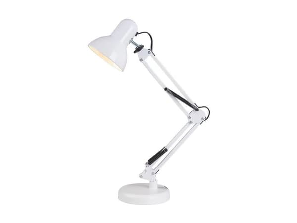 ARCHI bordlampa E27 med stativplatta vit