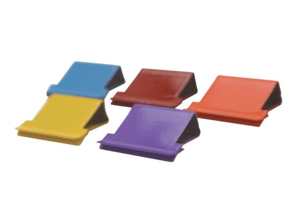 RAPESCO® Supaclips gelb, blau, grün, orange, pink