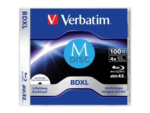 Verbatim M-Disc BD-R Blu-Ray 100GB - 1 pcs