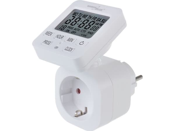 Digital timer GB605 E GreenBlue 16A IP20