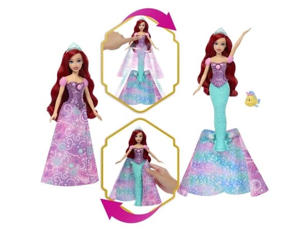 Disney Princess Transformation Doll Ariel