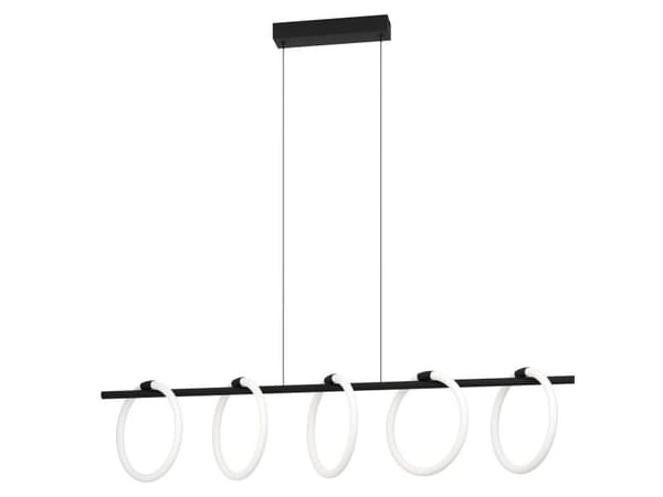 EGLO CARANACOA langbord 5 l sort/hvit