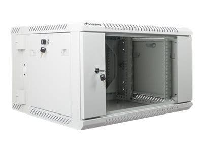 Lanberg - Rack skåp - väggmontering - grå, RAL 7035 - 6U - 19"