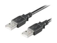 MicroConnect USB 2.0 - USB-kaapeli - USB (han) til USB (han) - USB 2.0 - 1 m - lajittelu
