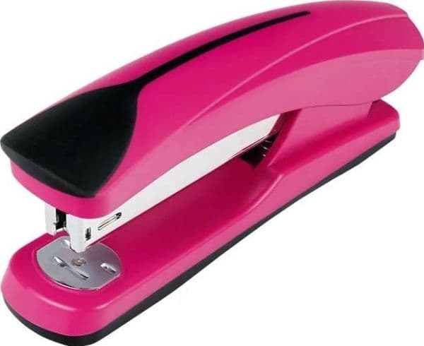Ørnestiftemaskin TYST6102B rosa stiftemaskin, 20 ark EAGLE