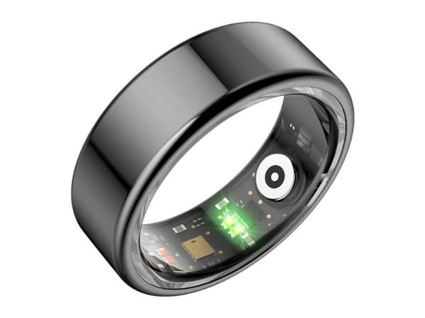Smartring Colmi R02 R02 9 musta älykello