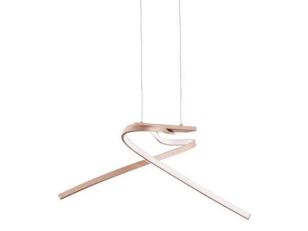 EGLO PALOZZA PENDEL 2000LM L705 ROSA GULL/HVIT