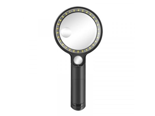 LogiLink LED reading magnifier, 30 LED''s, 90mm diameter