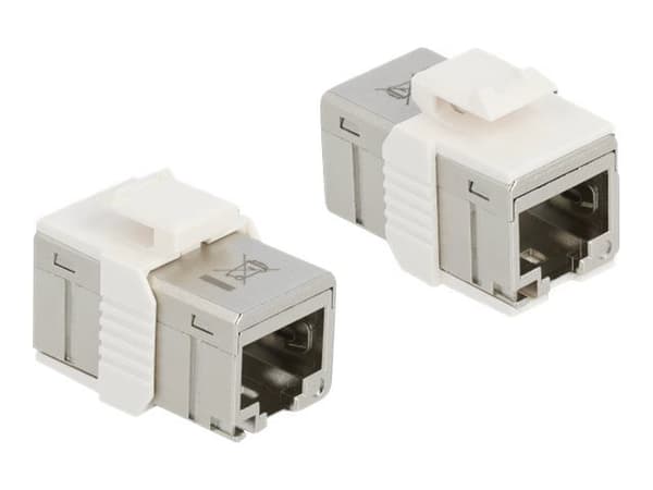 DeLOCK 86012, RJ45, RJ45, Harmaa