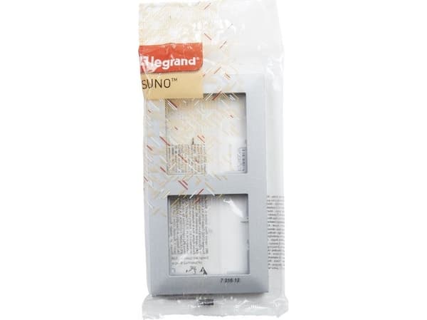 SUNO Dubbelram aluminium 721512