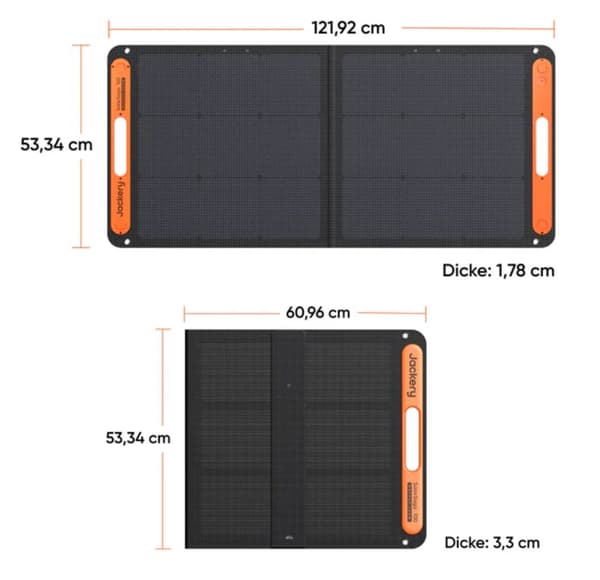 Jackery solcellepanel Solar Saga 100 (21-0002-000059)