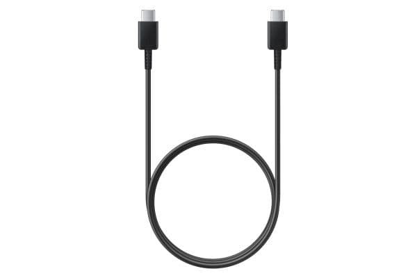Samsung USB cable Type C to Type C cable EP-DA705BBE black-EP-DA705BBEGWW