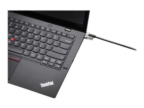Kensington MicroSaver 2.0 Keyed Laptop Lock - Master Keyed - Säkerhetskabel - silver - 1.83 m