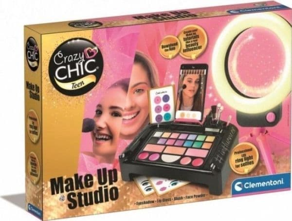 Clementoni Crazy Chic 16653, Sminkset för barn, 8 År