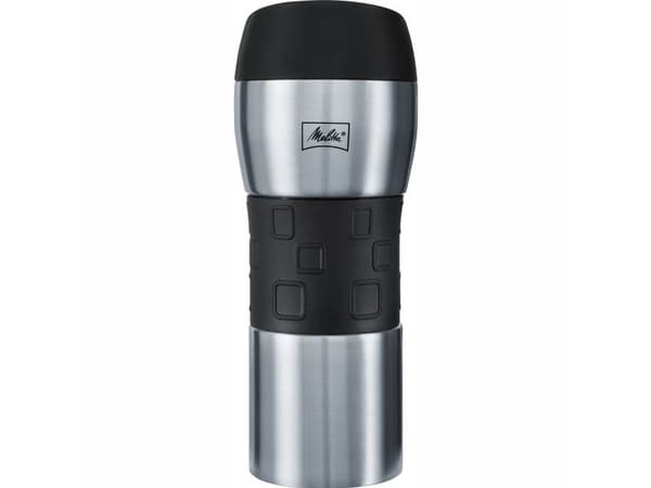 Melitta Thermo Mug, 0,35 l, Sort, Sølv, Rustfritt stål, 3 kopper