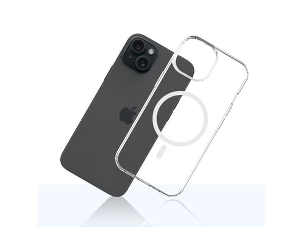 3mk Armor Magcase til iPhone 15 Plus - transparent