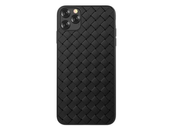 Devia Woven Pattern Design, Suojus, Apple, iPhone 11 Pro, 14,7 cm (5.8"), Musta