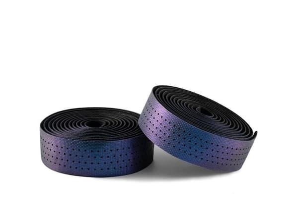RockBros styretape i silikon perforert med kameleon-effekt – lilla