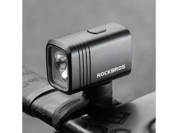 Rockbros M6 1000 lm frontlys oppladbart 2800 mAh - sort